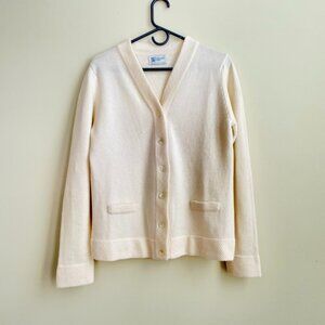 Johnstons of Elgin 100% Cashmere V-Neck Cardigan - Made in Scotland